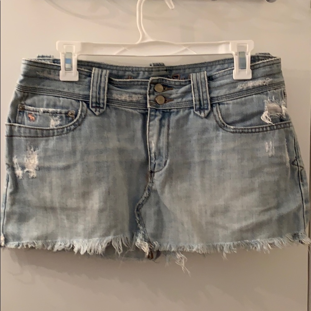 Abercrombie & Fitch jean skirt